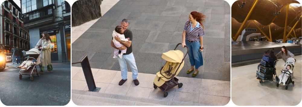 Lekki i kompaktowy wózek spacrowy Anex Air-Q