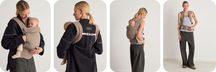 Anex Whiz-hug - nosidło dziecięce z możliwością zapięcia na brzuchu i plecach