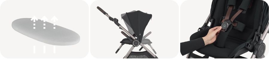 Wózek dziecięcy Anex IQ 2w1 