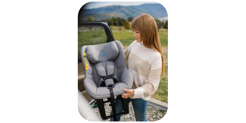 Avionaut Sky Q Smart Fotelik tyłem RWF na pasy