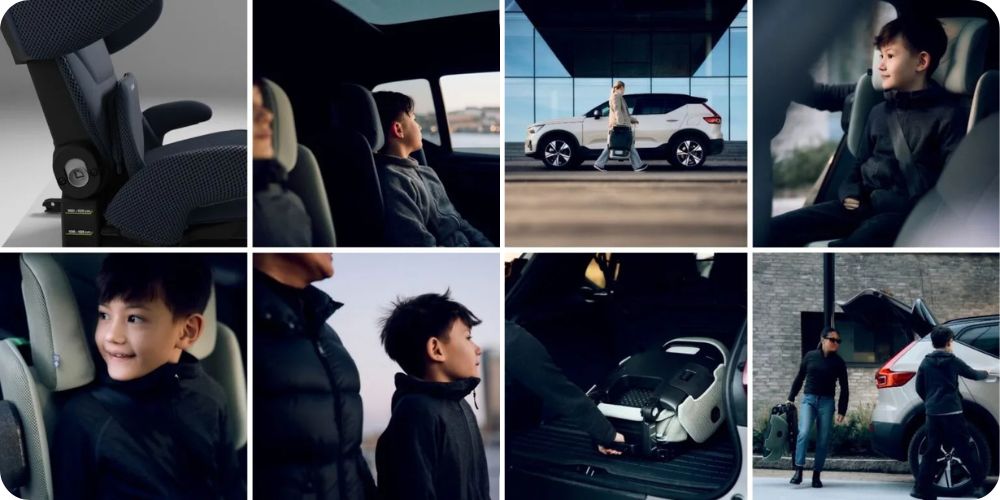 Axkid Up fotelik dla 4 latka na ISOFIX