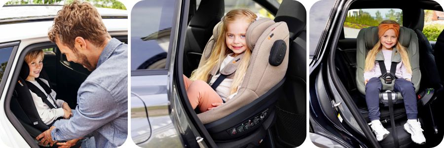 Fotelik obrotowy RWF BeSafe Beyond 2 360 - zdjęcia fotelika w samochodzie
