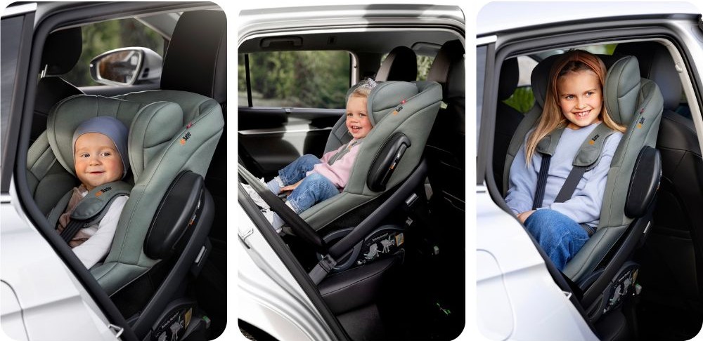 BeSafe Stretch 2 - fotelik tyłem do kierunku jazdy dla dzieci do 7 roku życia