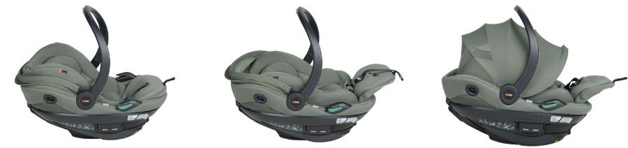 Pochylany fotelik dla noworodka BeSafe Go Beyond 