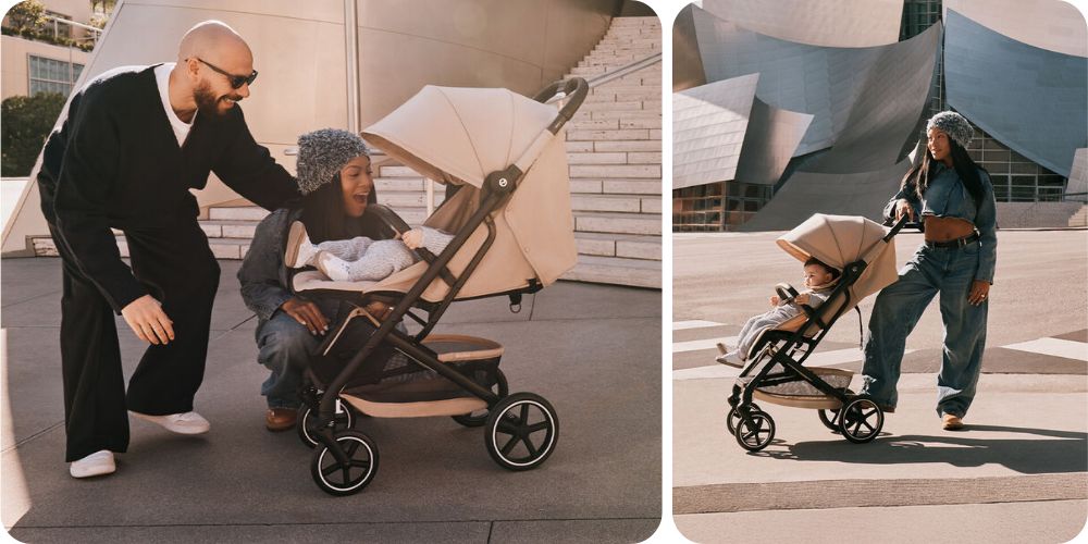 Cybex Beezy wózek spacerowy z oparcie regulowany do pozycji leżącej