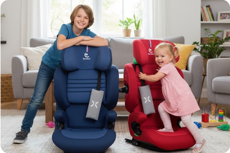 Fotelik samochodowy Renolux Eliseo z ISOFIX