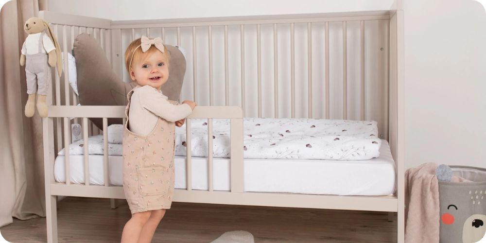 Drewniane łóżeczko dziecięce 120x60 cm Yoonco Timio